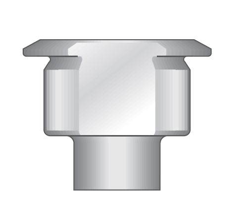 PAD50A Stempel 4-Voudig Ø16,0 mm Rond