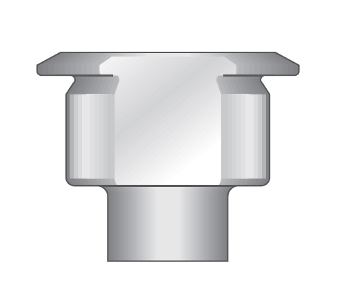 PAD70A Stempel 6-Voudig Ø10,5 mm Rond