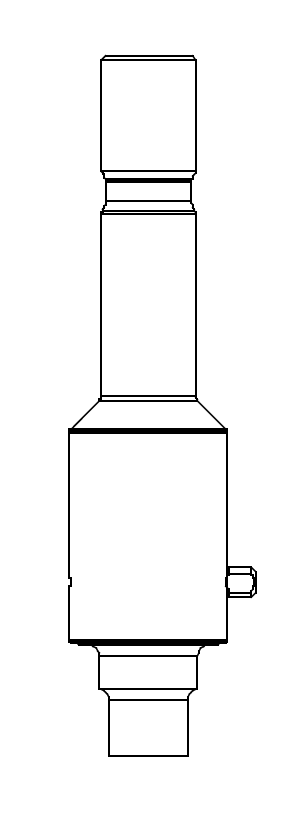 PBSB0A Stempel 1-1/4" Full Body -  Rond