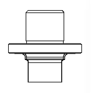 PLSD0A Stempel Xcel 3-1/2"; - D Rond