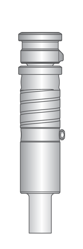 PLXZ0A Stempel XMT24,0A verstelbaar Rond