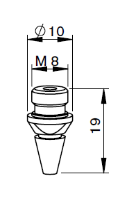 PR357-0006CPX PR-NOZZLE Ø 2.5 CP