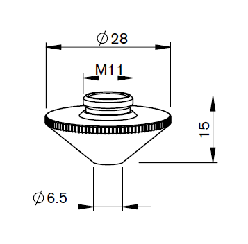 PT345-0830 PT-NOZZLE Ø 5.0 HD