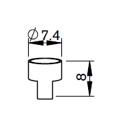 PT347-0009 PT-INSULATOR COLLAR