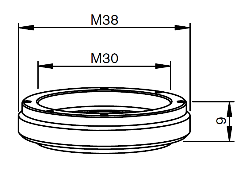 PT347-4297 PT-INSULATING RING - plastic