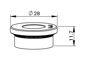 PT348-1330C PT-NOZZLE HOLDER KT B2" CON
