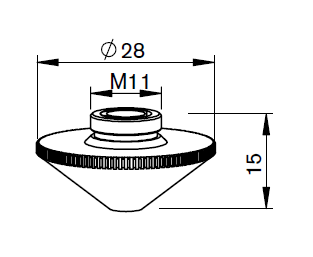 PT358-1927 PENTA ® DOUBLE NOZZLE Ø 1.5