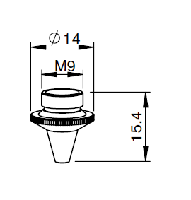 PT391-0025X PT-NOZZLE Ø 2.5