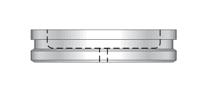 S6PA0A Afstroper Type 6,0 mm Rond