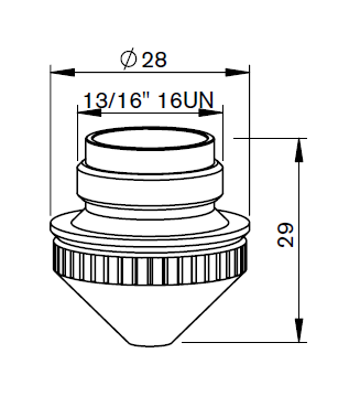 SA365-24A4 SA-NOZZLE Ø 2.75