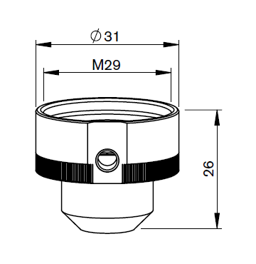 TK364-C22D-0 TK-NOZZLE OUTER