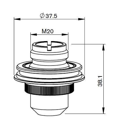 TK381-C20E-2 TK-NOZZLE  ASSEMBLY (AL283+L1200)