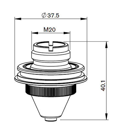 TK381-CZ20B-2 TK-NOZZLE ASSEMBLY (AL382+L1195)