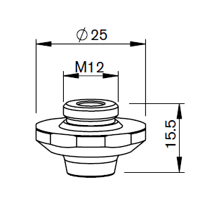 TR407-3046 TR-NOZZLE Ø 5.3 EAC