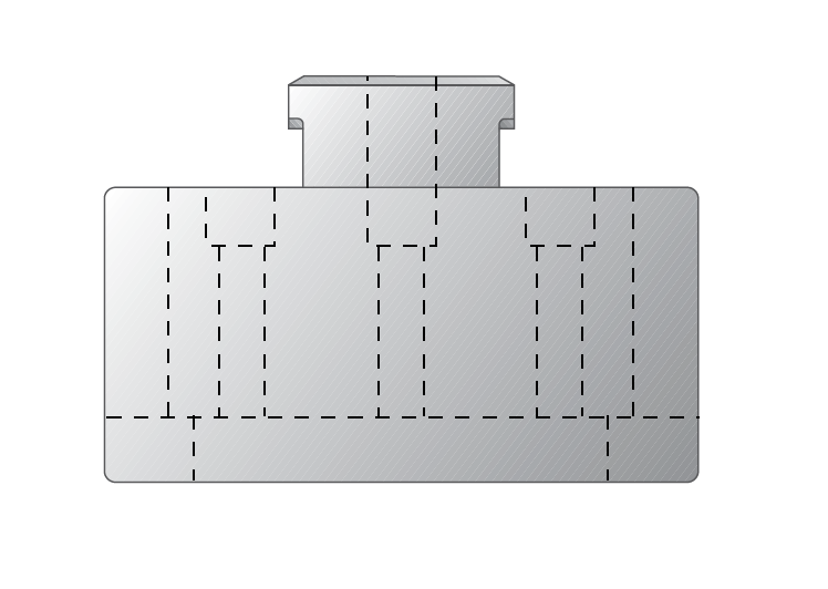 VSPES Stempelhouder Salvagnini Type 70 (3.1) en  Type 90 (3.0)
Voor de 70,0 x 90,0 mm stations